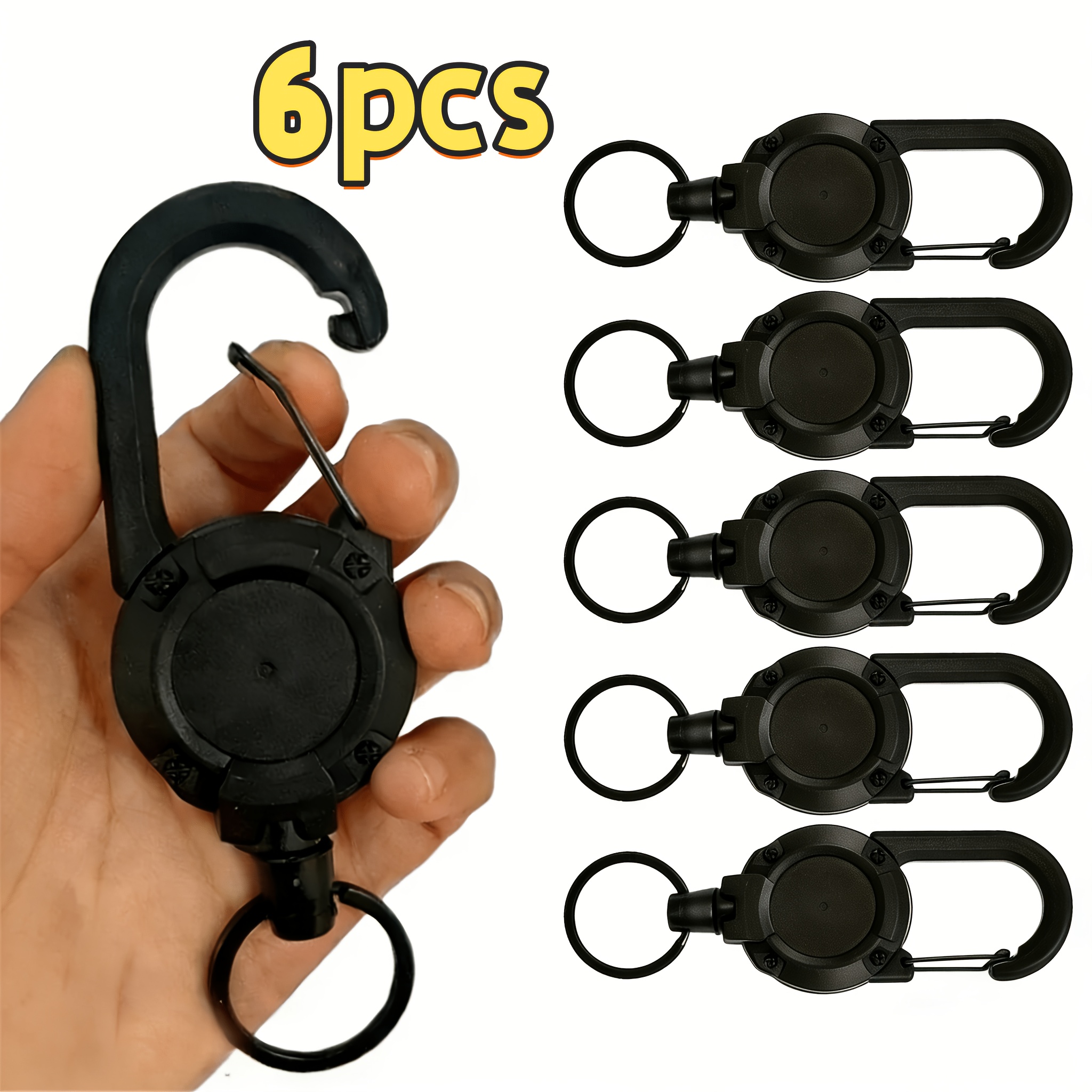 Heavy Equipment Keychain - 6-piece set of expandable key tool