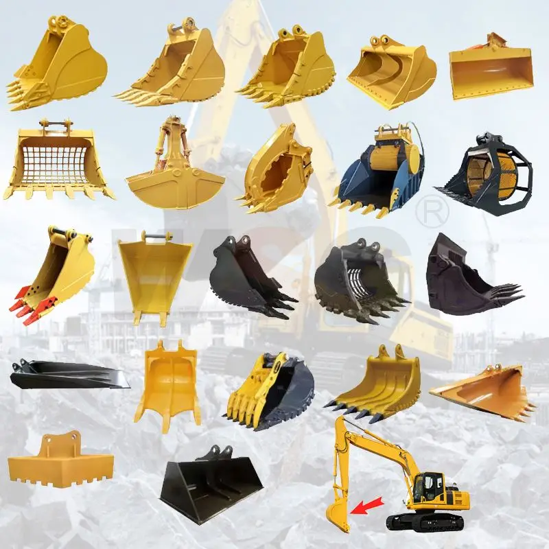 Heavy Equipment With Bucket - Heavy Equipment Spare Parts for 210