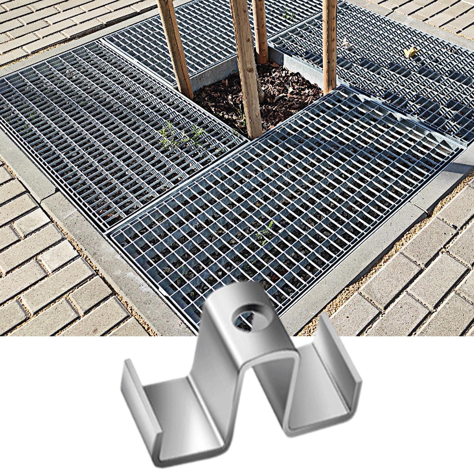 Heavy Equipment Bucket - Metal Grating Clip 25-Piece Heavy Duty