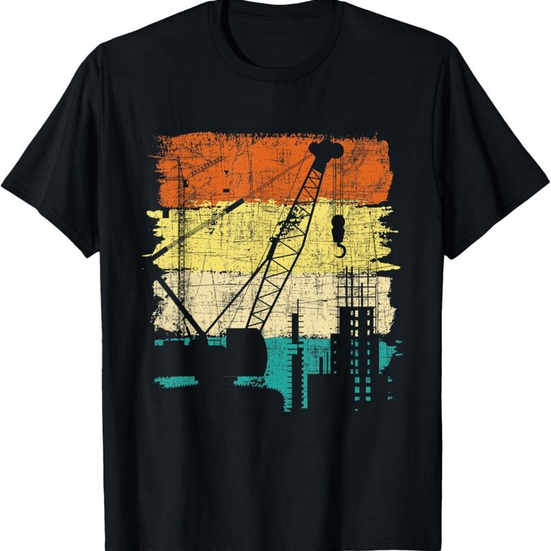 Crane Operator Retro Tower Hea - Heavy Equipment Driver のレビューと価格