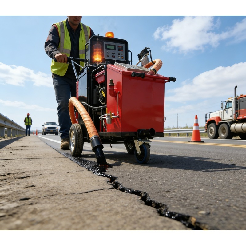 Hydraulic Drive Automated Crac - Road Crack Sealing Machine のレビューと価格