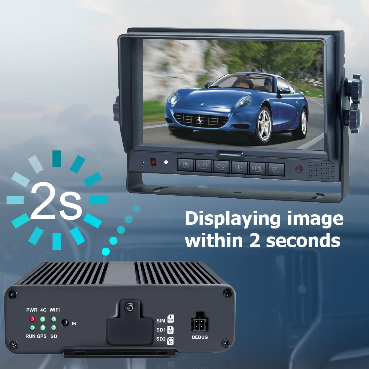 STONKAM 4 Channel Mobile Dvr A - Heavy Equipment Driver のレビューと価格