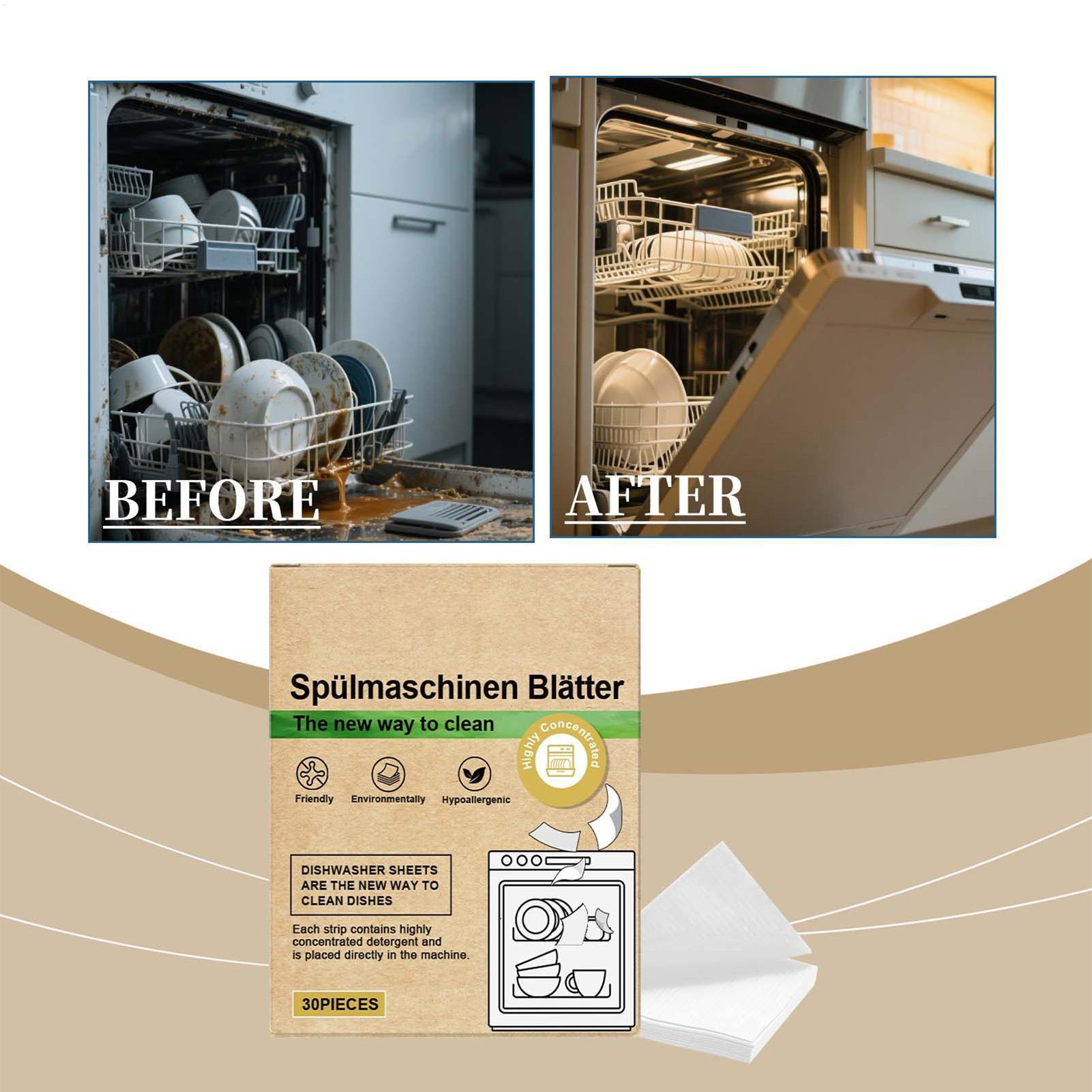 30Pcs Dishwasher Cleaner Table - Heavy Equipment Washing のレビューと価格