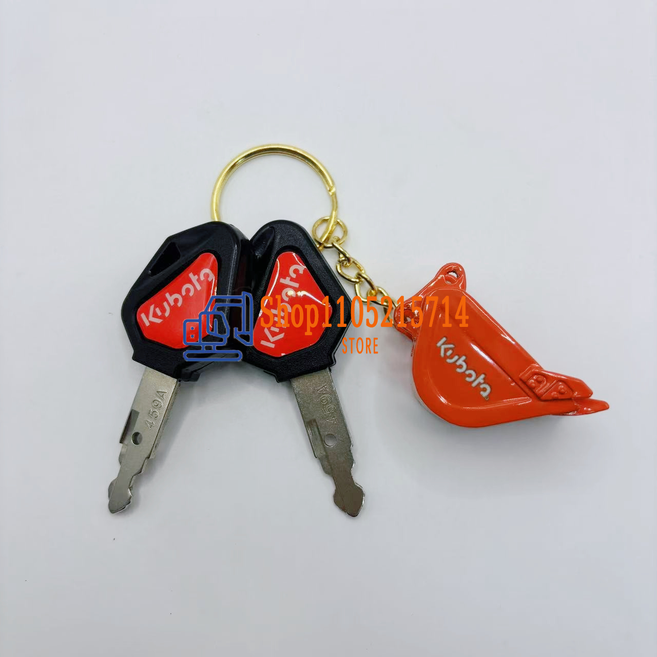 2Pcs Heavy Equipment 459A Igni - Heavy Equipment Keychain のレビューと価格
