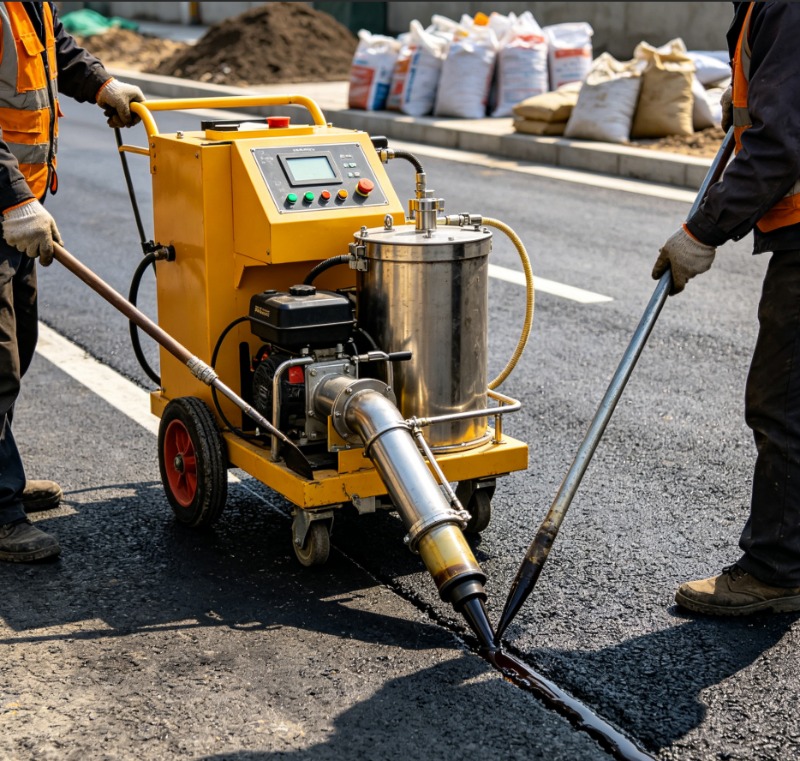 350L Towed Asphalt Crack Seali - Road Crack Sealing Machine のレビューと価格