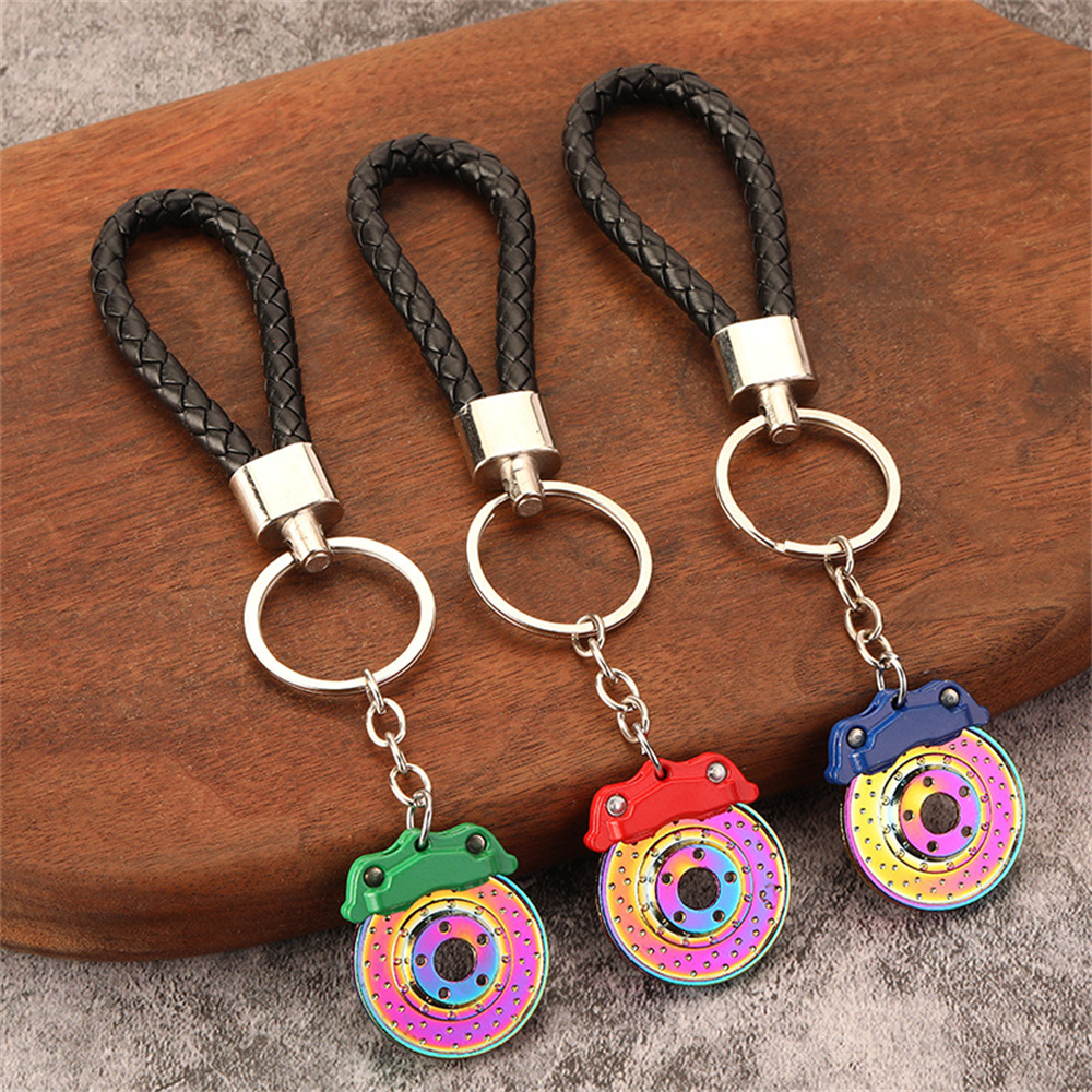 Creative Unique Disc Brake Key - Heavy Equipment Keychain のレビューと価格
