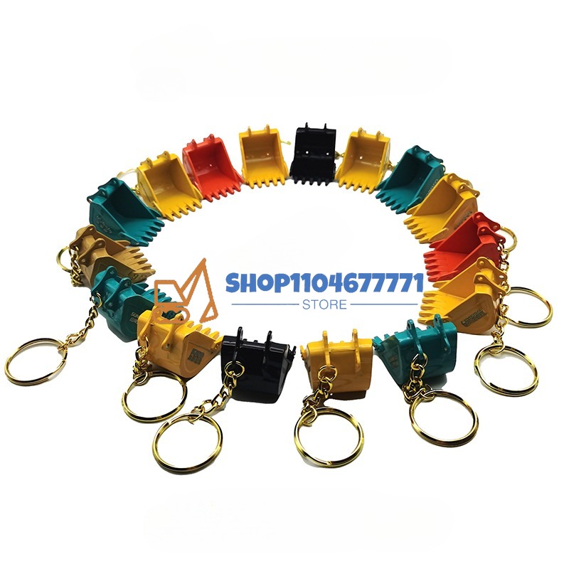 With Bucket Key Chain for Kobe - Heavy Equipment Keychain のレビューと価格