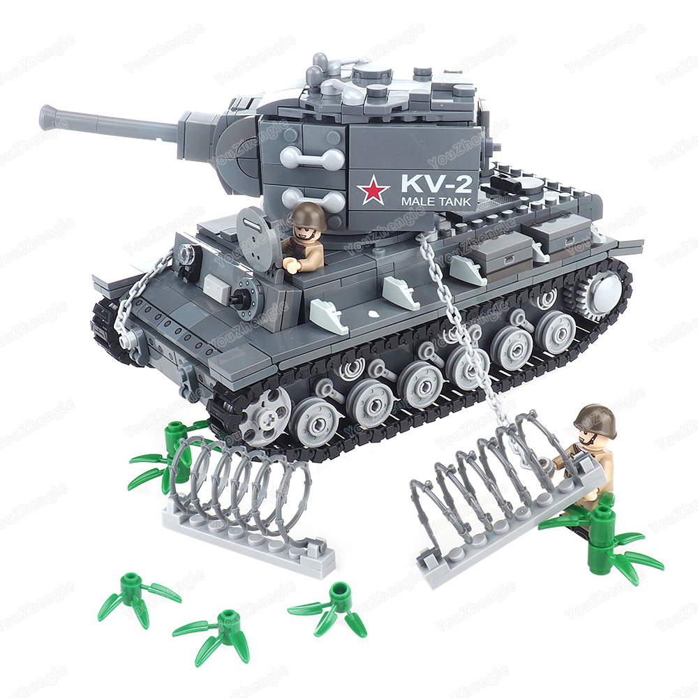 WW2 KV-2 Heavy tank Building B - Heavy Equipment Armor のレビューと価格