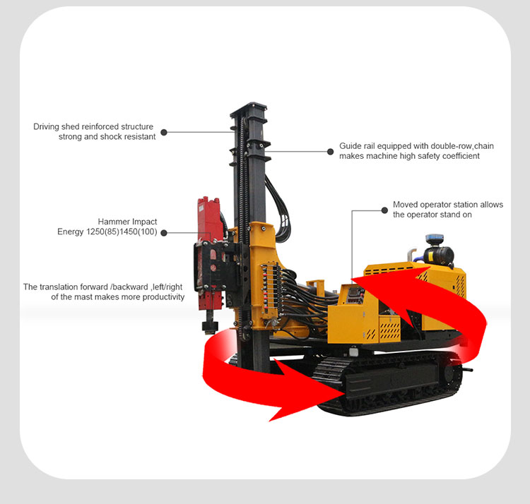 Hydraulic Crawler Solar PV Pil - Heavy Equipment Driver のレビューと価格