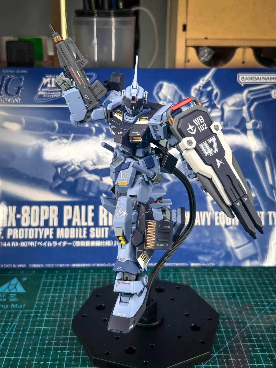 Bandai HGUC 1/144 RX 80PR Pale - Heavy Equipment Game のレビューと価格