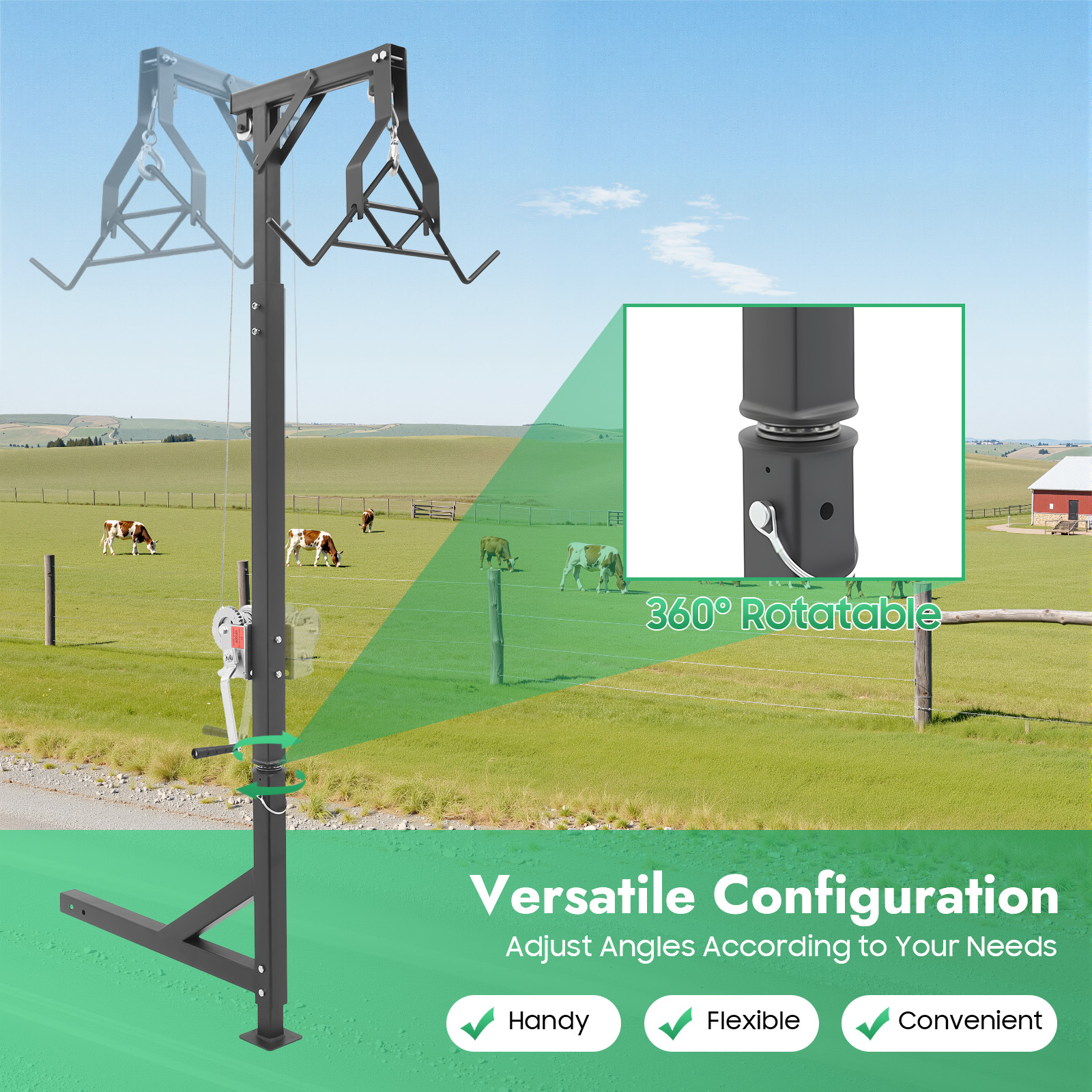 Deer Hoist 360° Rotatable Game - Heavy Equipment Game のレビューと価格