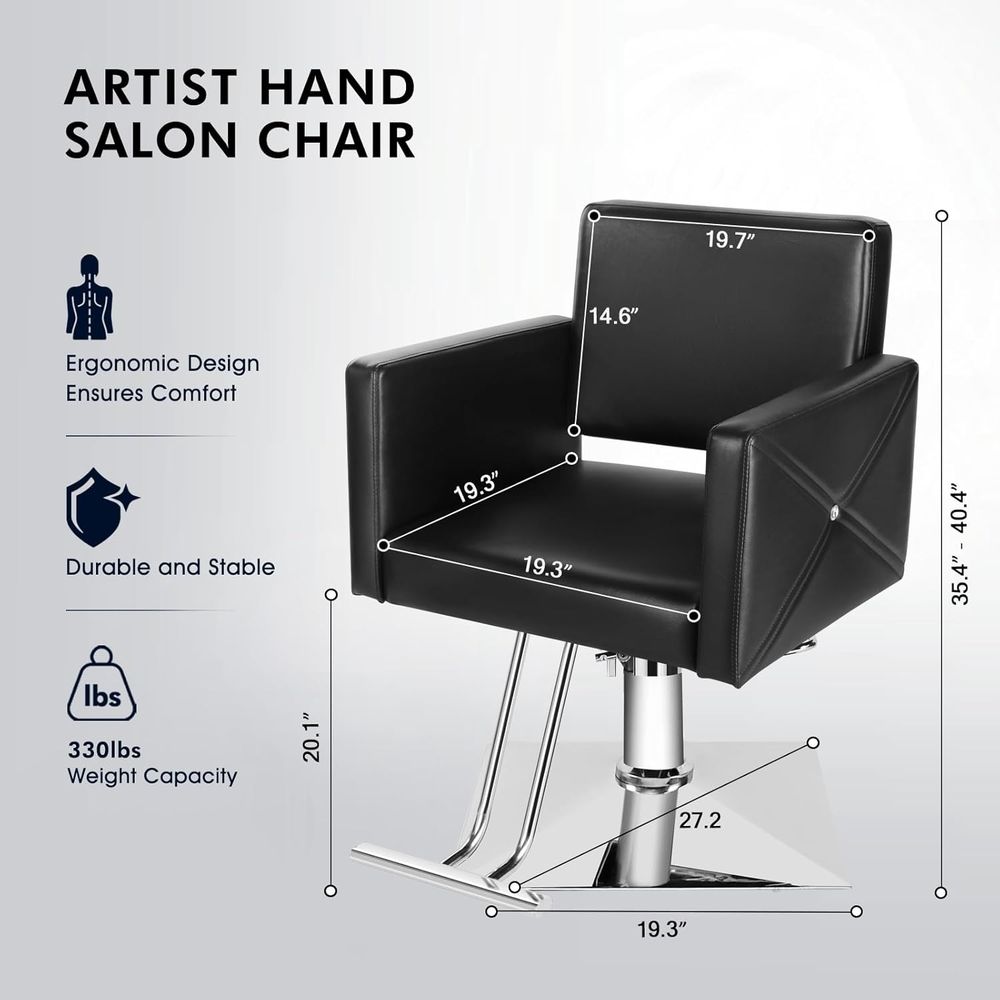 Salon Chair for Hair Stylist w - Heavy Equipment De のレビューと価格