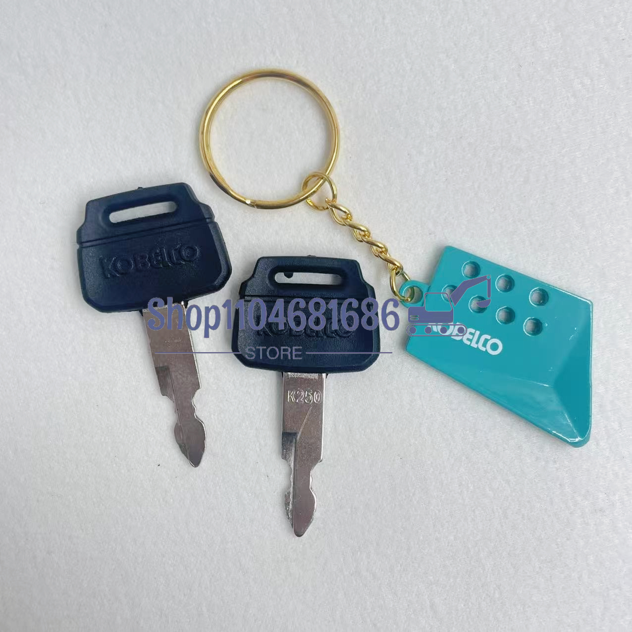 2pcs K250 Key for Kobelco for  - Heavy Equipment Keychain のレビューと価格