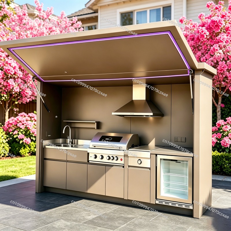All-Weather Outdoor Kitchen Un - Heavy Equipment In Kitchen のレビューと価格