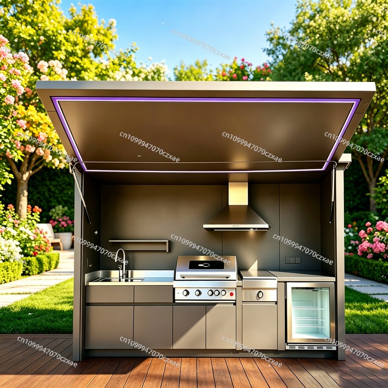 All-Weather Outdoor Kitchen Un - Heavy Equipment In Kitchen のレビューと価格