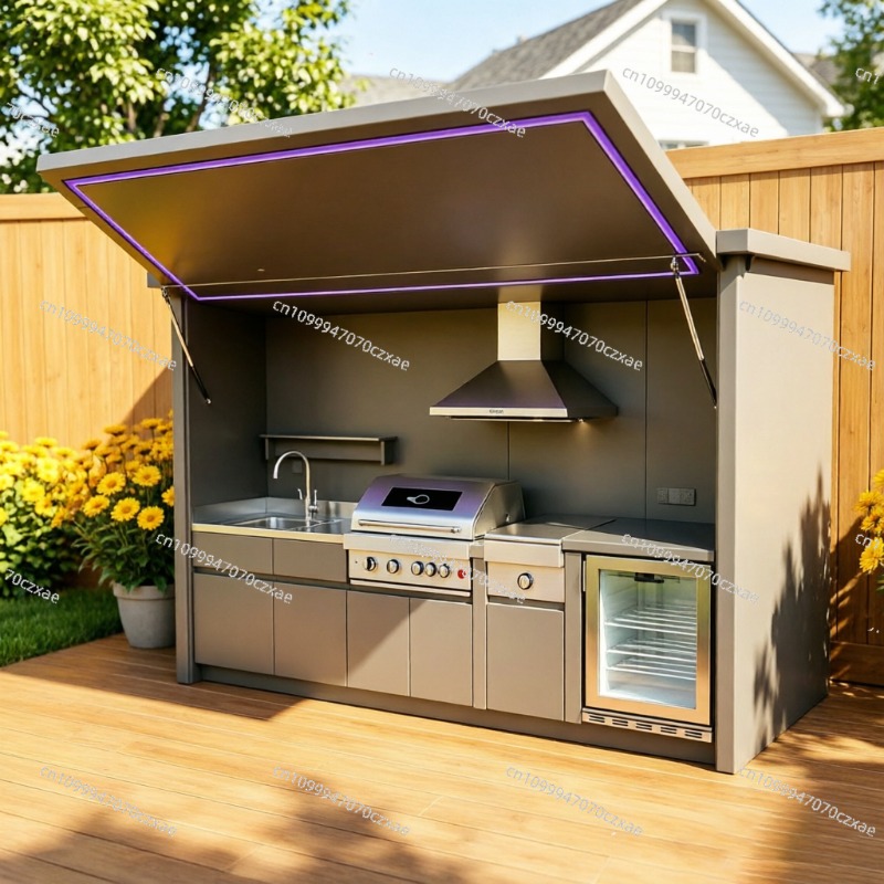 All-Weather Outdoor Kitchen Un - Heavy Equipment In Kitchen のレビューと価格