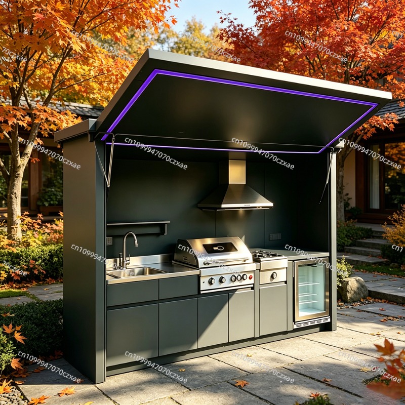 All-Weather Outdoor Kitchen Un - Heavy Equipment In Kitchen のレビューと価格
