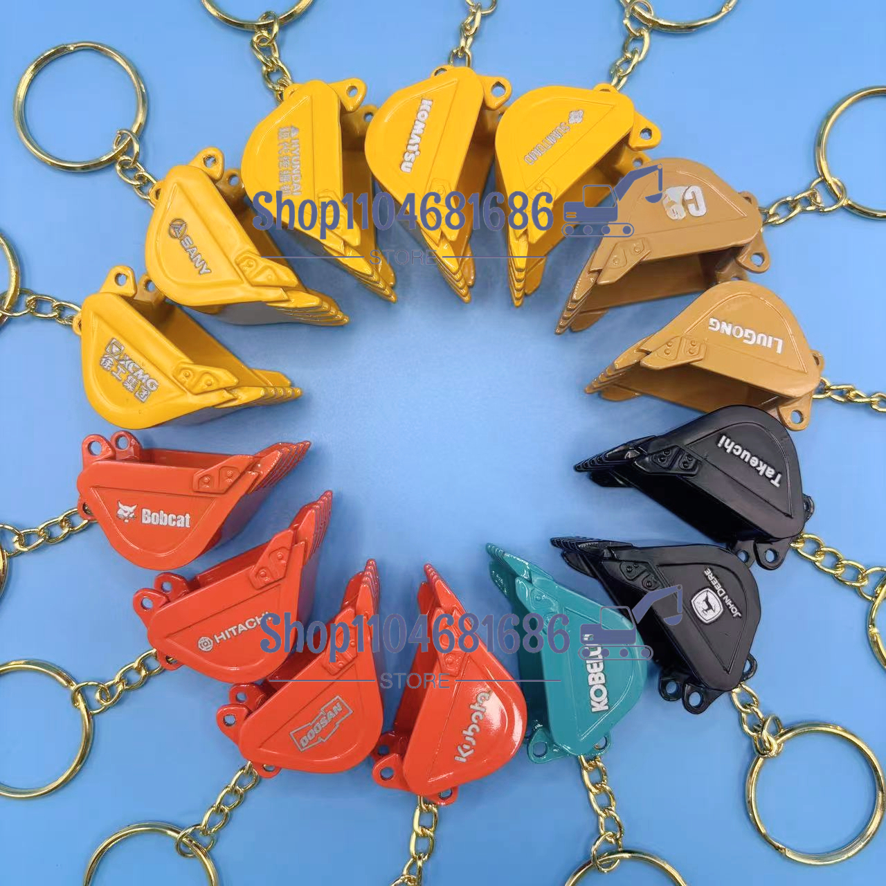 Key Chain Gift for Hitachi SAN - Heavy Equipment Keychain のレビューと価格
