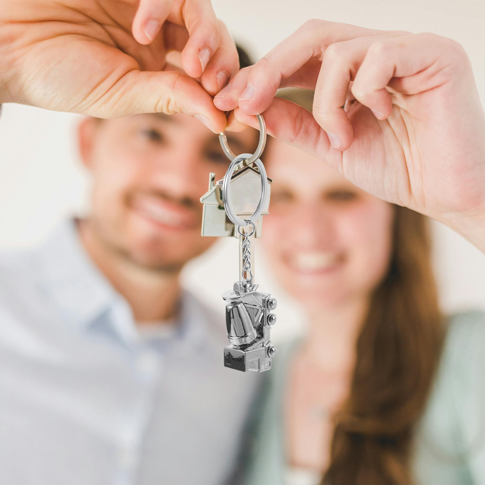 Alloy Keychain Mixer Truck Con - Heavy Equipment Keychain のレビューと価格