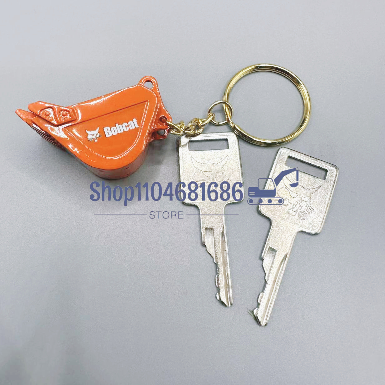 2pcs D250 Ignition Keys 669324 - Heavy Equipment Keychain のレビューと価格