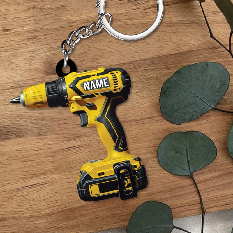 Eye Catching Sturdy Acrylic Ke - Heavy Equipment Keychain のレビューと価格