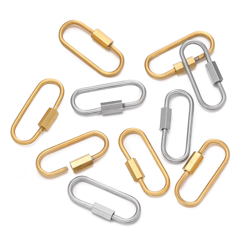 5pcs Stainless Steel Quick Lin - Heavy Equipment Keychain のレビューと価格