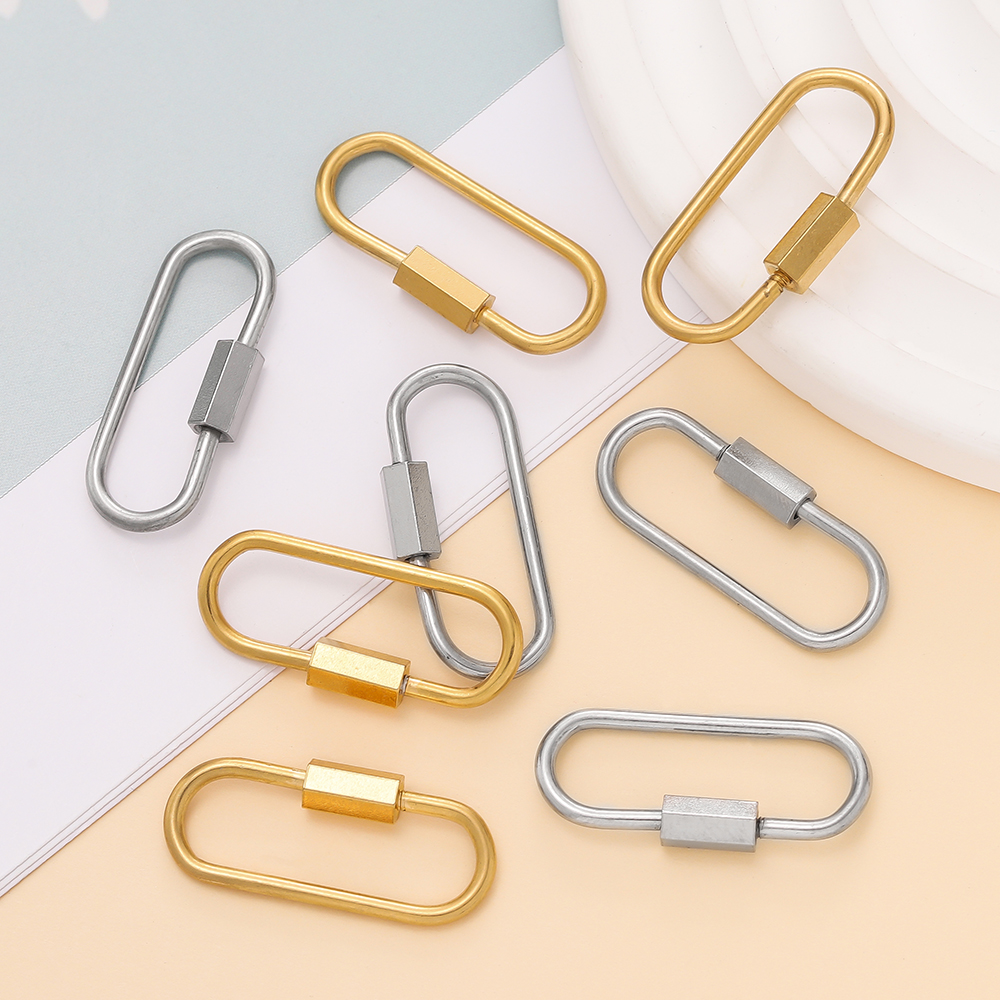 5pcs Stainless Steel Quick Lin - Heavy Equipment Keychain のレビューと価格