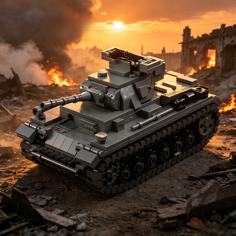 MOC WW2 F-type Heavy Tank War  - Heavy Equipment Certification のレビューと価格