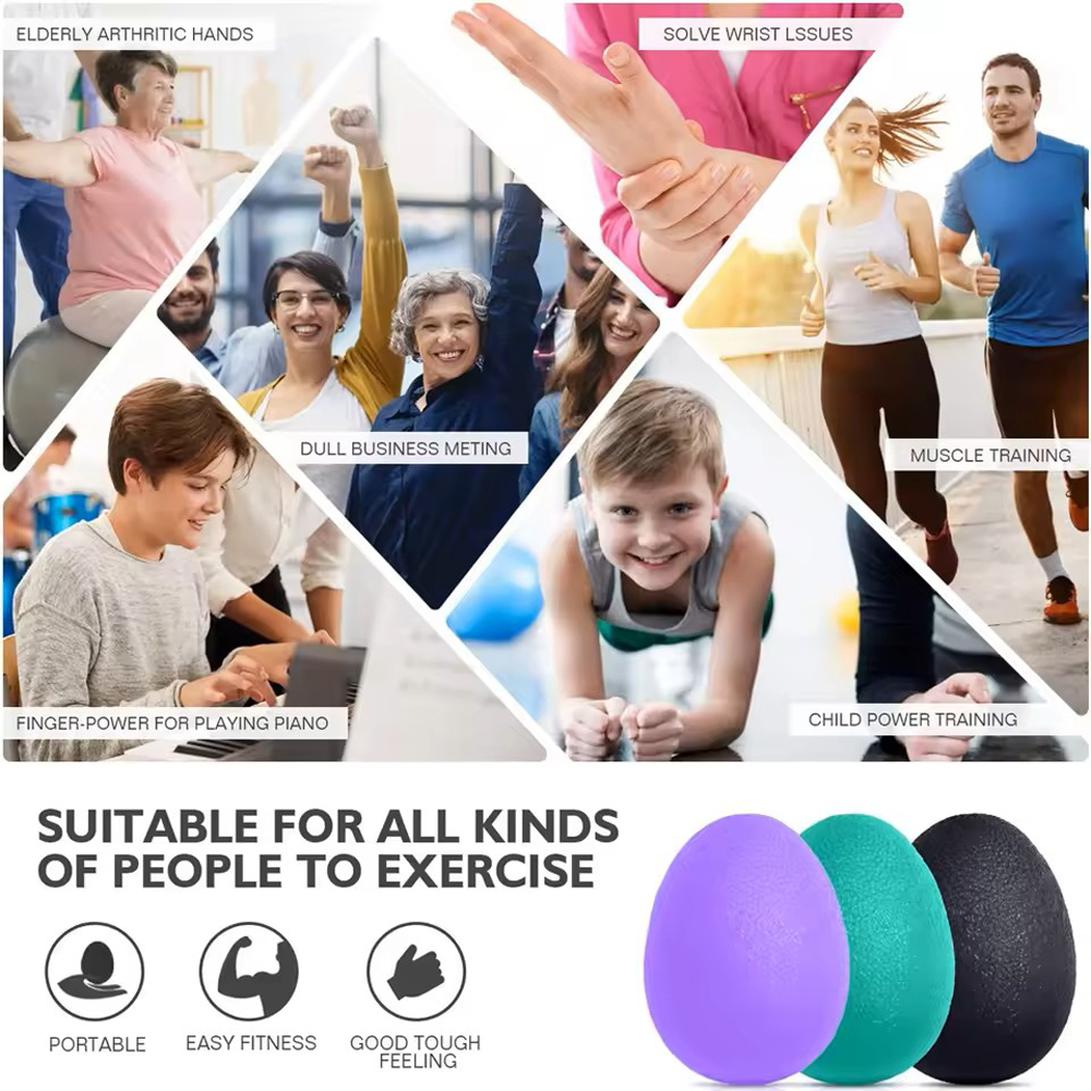 Silicone Hand Grip Ball Egg Gy - Heavy Equipment Simulator のレビューと価格