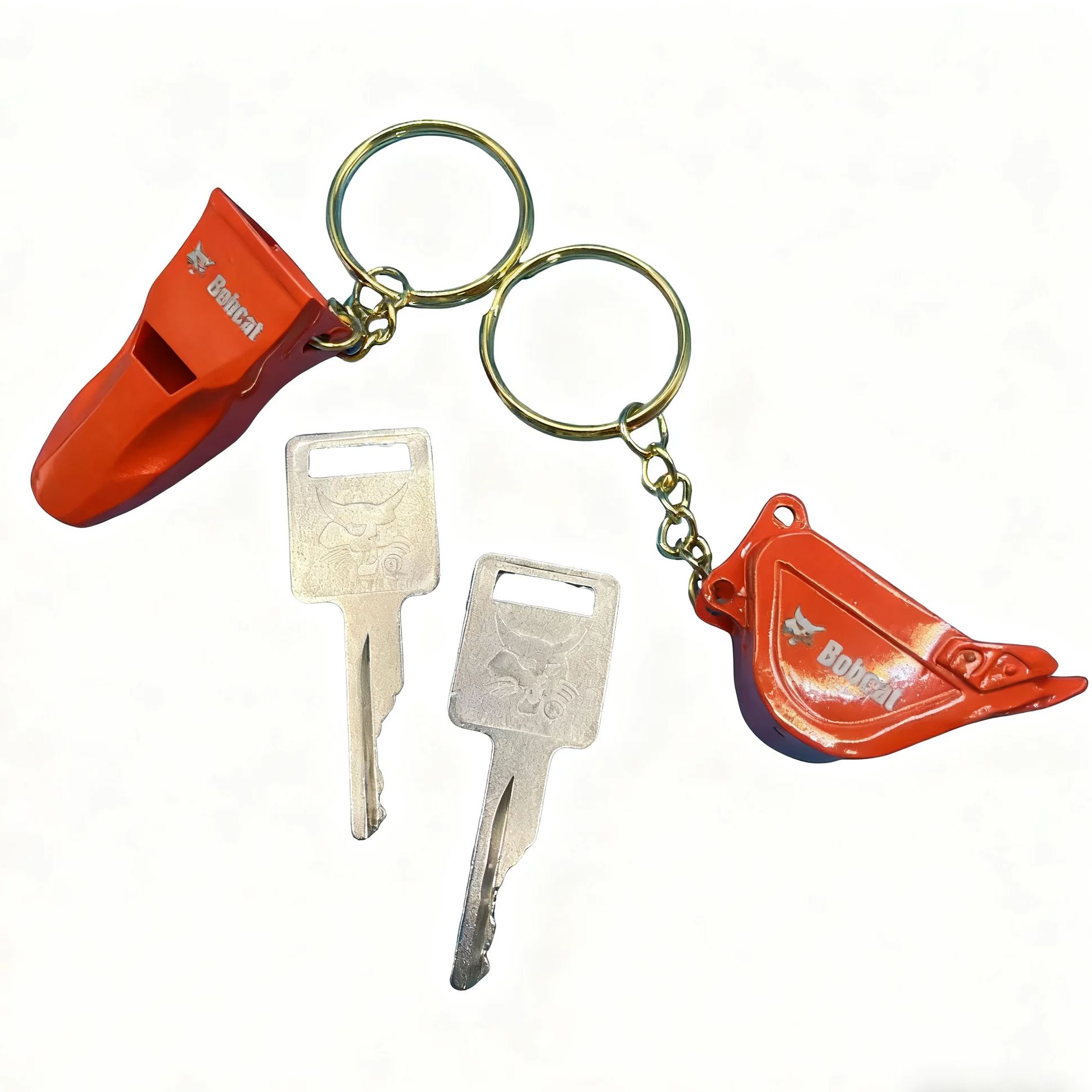 2pcs D250 Ignition Keys 669324 - Heavy Equipment Keychain のレビューと価格